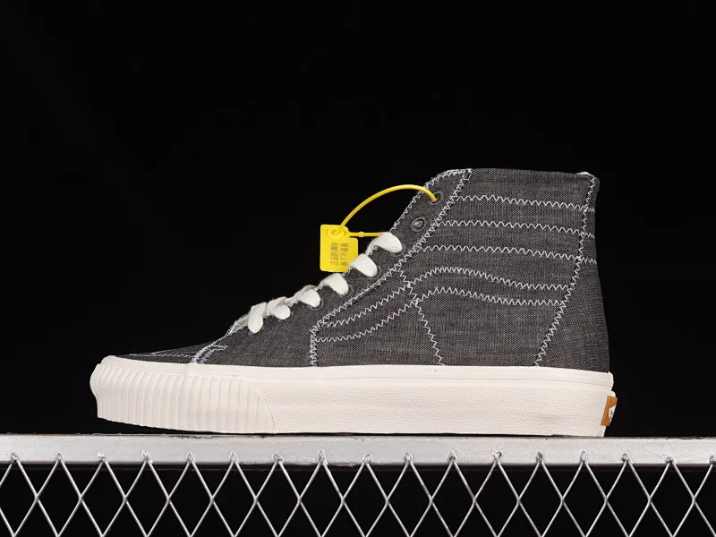 All categories Vans Vans series Vans Hi Vans high-top Vans Sk8-Hi Vans official cool biscuit toe high-top casual vulcanized canvas shoes VN0A7Q62BKP